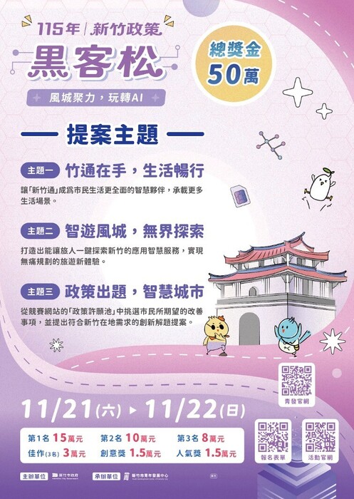 115年度新竹政策黑客松競賽活動(另開新視窗/jpg檔)圖片
