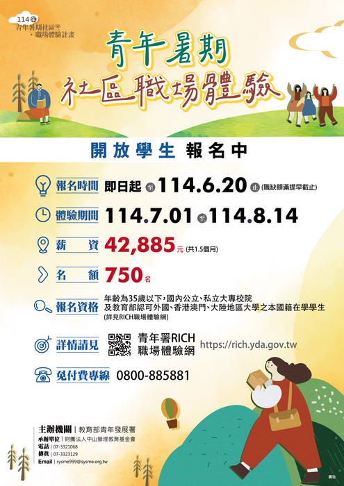 「114年青年暑期社區職場體驗計畫」(另開新視窗/png檔)圖片