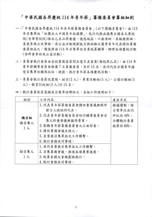 救國團114年青年節籌備委員推薦-(另開新視窗/jpg檔)圖片